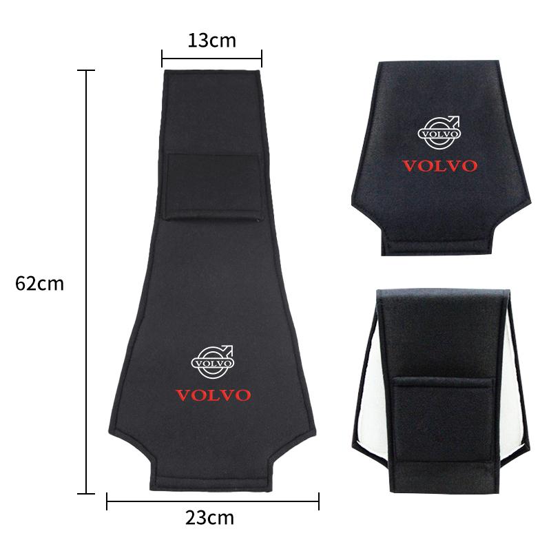 1PCS Car Styling Car Seat Headrest Pillow Cover For Volvo Xc60 Xc90 V40 V60 S60 V50 V90 S80 C40 XC40 V70 XC70 C30 C70 T5 T6