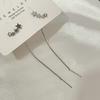 Lang kjedet dusk Star Drop øredobber for kvinner Koreansk Golden Ear Line Smykker Pendientes Boucle d'oreille gave