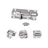 1/2/3Pcs Door Lock Bolts 3Inch Stainless Steel Doors Slide Latch Lock with Screws Security Lock Latch Door Latch Slide Bolt Lock