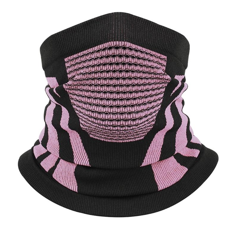 Winter Warm Cycling Neck Gaiter Windproof Neck Cover Facemask for Skiing Cycling
