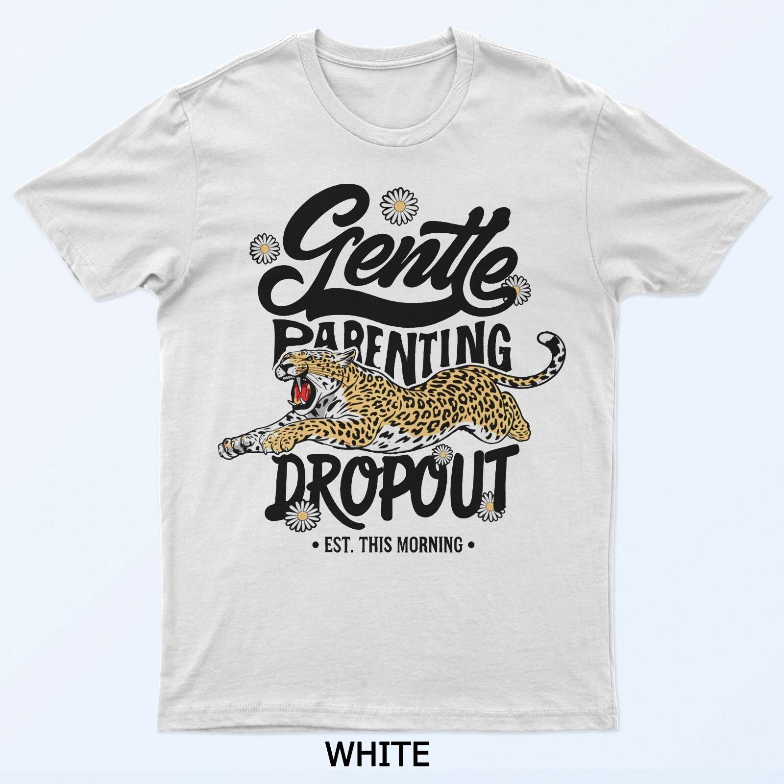 Нежное родительство Бросивший родительство Смешной родитель Мама Папа Саркастичный родитель Футболка 2XL