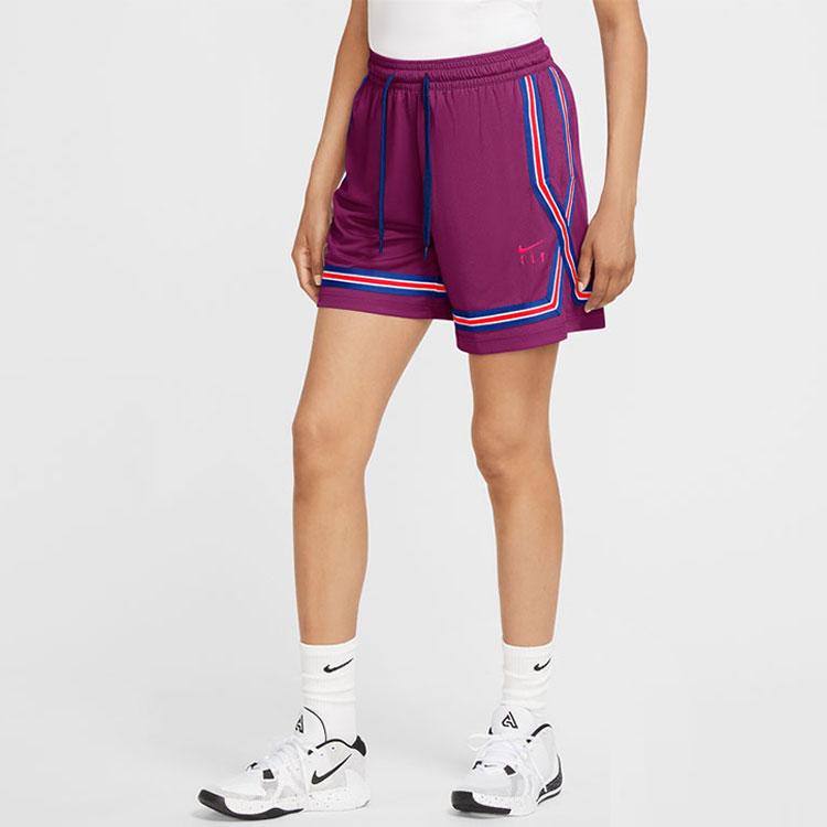Nike Fly Crossover Basketball Quick-Dry Shorts Women Shorts Cactus-Flower-Red CK6600-564