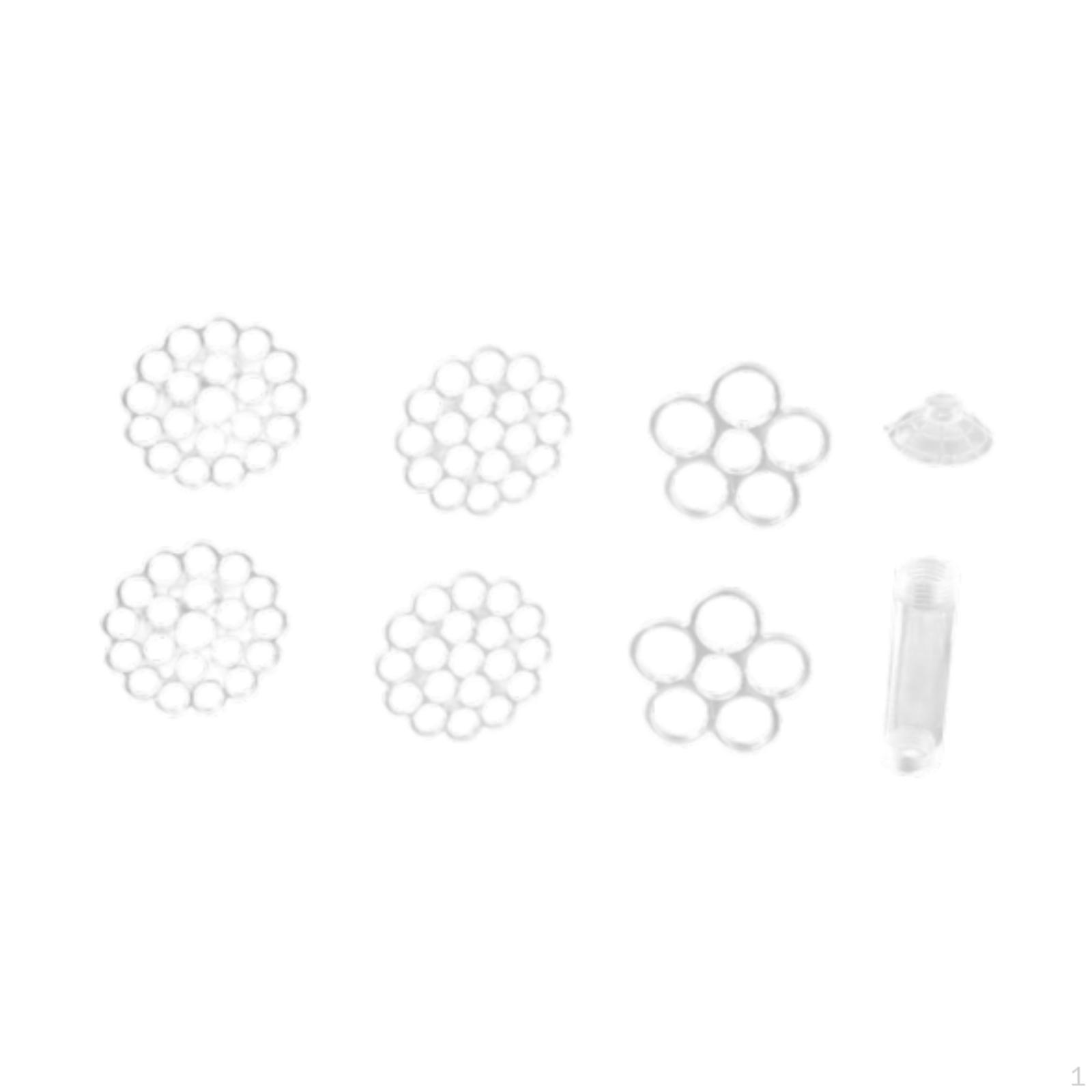 

Держатель для стебля Цветочная решетка 3 комплекта Букет Твист DIY Аксессуары 1 Suction Tube