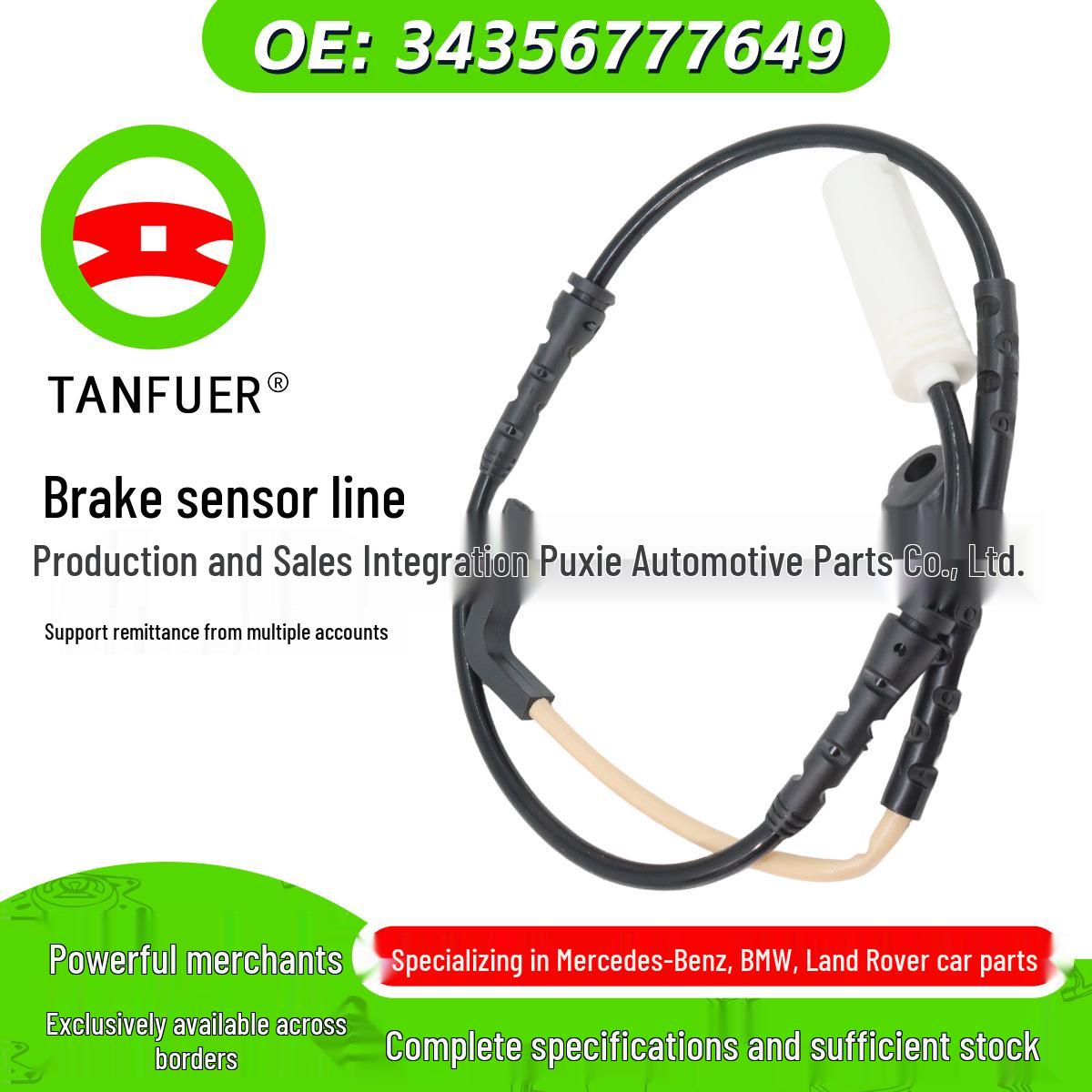 

BMW Full Series Brake Warning Sensor Wire 34356777649 - Car Accessories Tanfuer