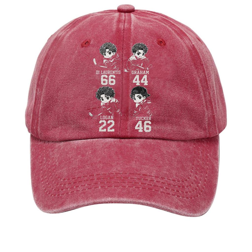 Washed Cotton Baseball Cap Vintage Soft Top Denim Hat Distressed Look Adjustable Back Strap Casual Style