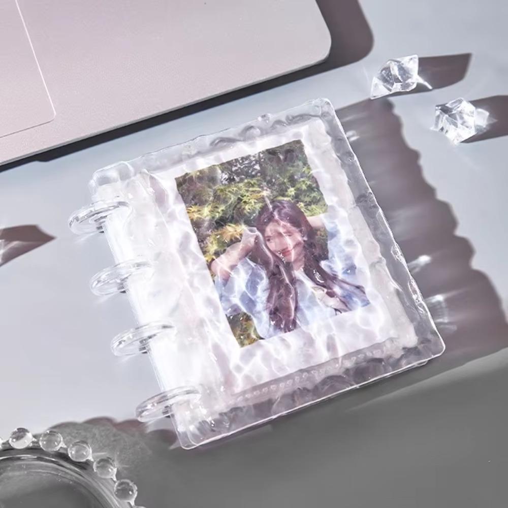 Transparent Photocard Collection Book 3 Inches Card Holder Idol Picture Protector  School