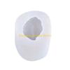 F26C Moule à Bougie en Silicone Pierre Irrégulière 3D Moule Spécial pour Bougies Parfumées Moules pour Fondants Cire pour la Fabrication de Bougies Moule Résine Cristal
