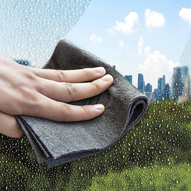 1-10 Pcs Magic Glass Cleaning Cloth Eliminates Traces and Water Stains At Home