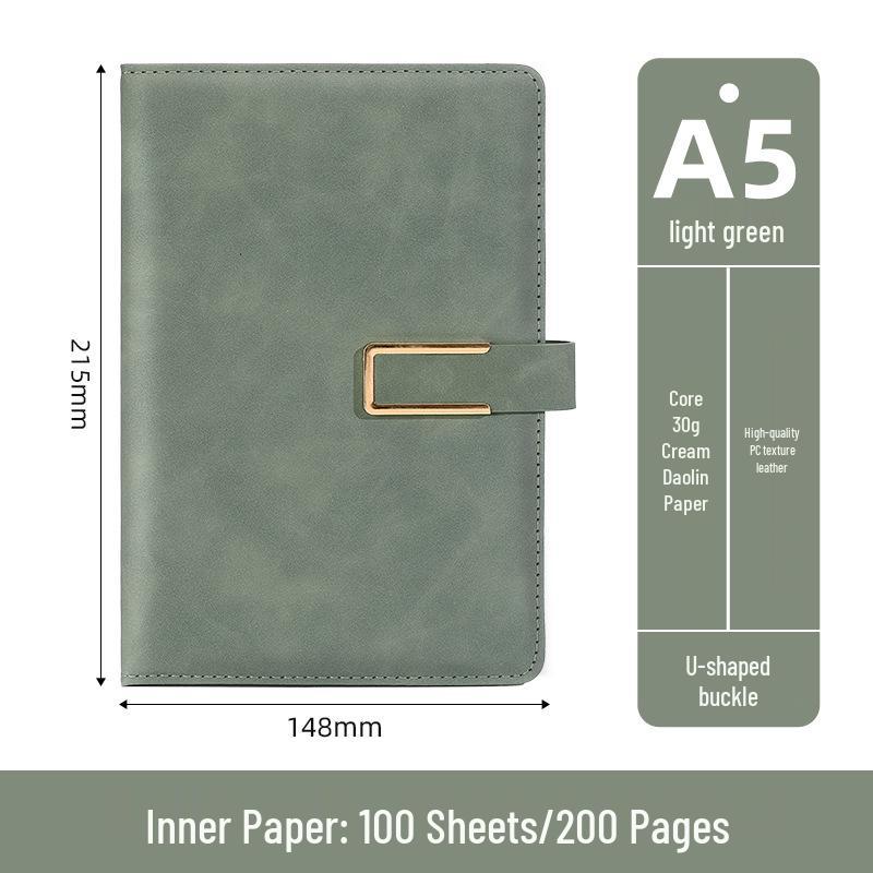 Custom A5 Notebook with Logo - Corporate Meeting Diary & Gift Box Set