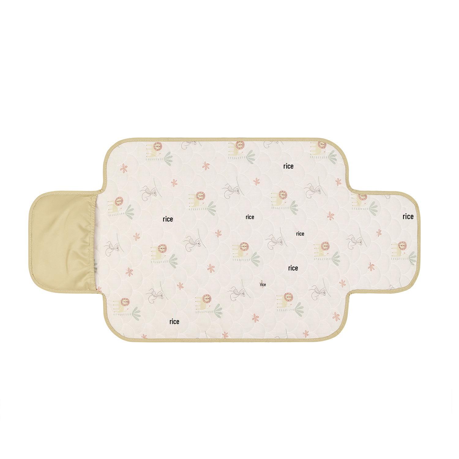 INS Baby Portable Foldable Diaper Changing Pad & Multi-use Diaper Bag One Size