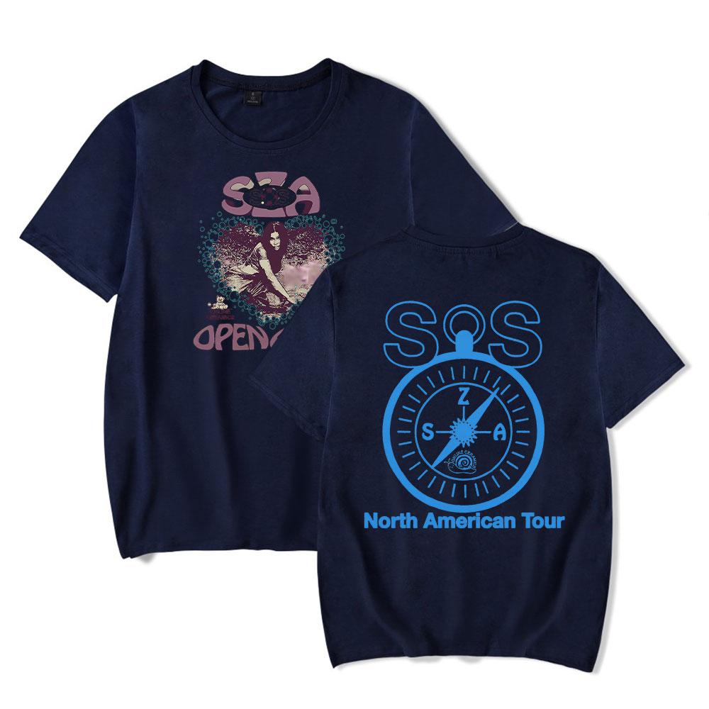 

SZA Open Arms Tour Tshirts Rapper Merch Print Tee Summer Unisex Fashion Funny Casual Short Sleeve 4XL