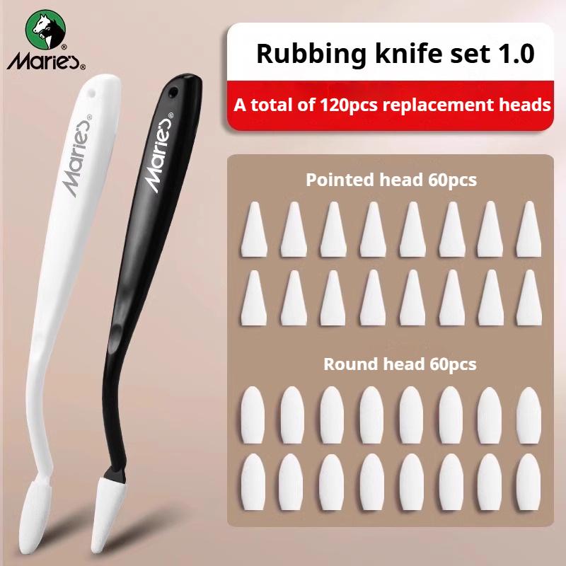 Kunst Skizze Wischmesser Set Waschbarer Pinsel Schwamm Wischer Wiederverwendbare Mixer Werkzeuge für Anfänger Künstler Holzkohle Skizze Zeichenwerkzeuge