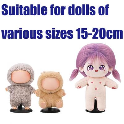 Adjustable Doll Stand Compatible With 6.8 Inch Dolls 15/17Cm Doll Stand Holder Compatible Blind Box Doll Accessories