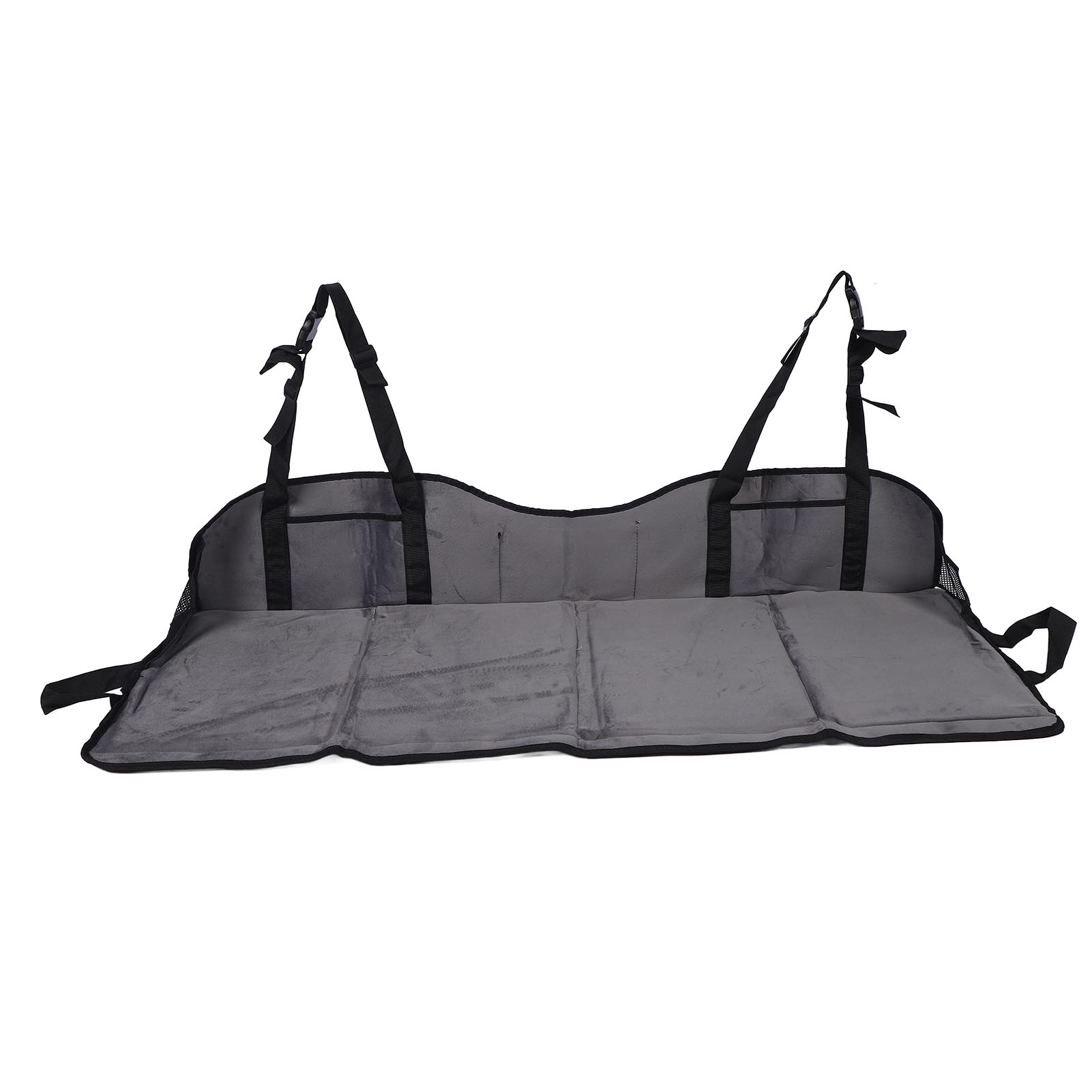 

Foldable Car Back Seat Extender Soft Enhanced Comfort Plush Portable Rear Seat Mattrss Extension Plate for Vehicle SUV