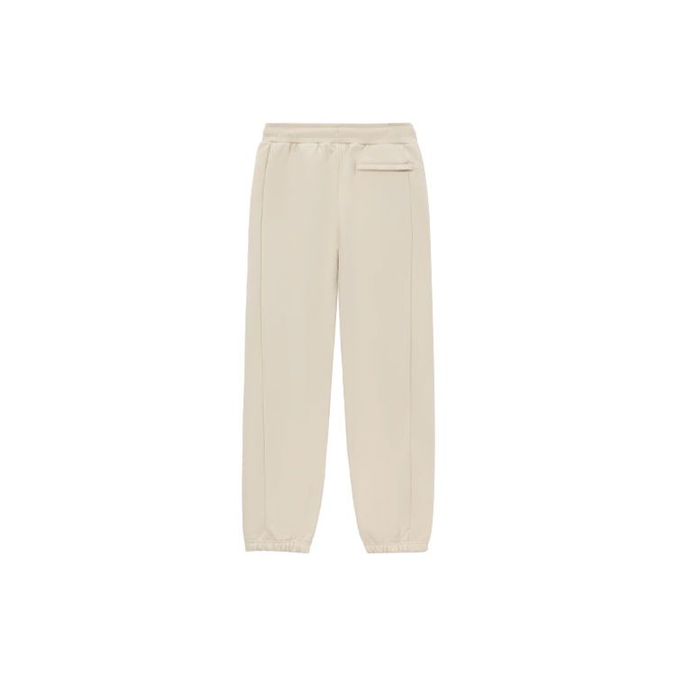 Li Ning Wade Series Solid Color Fleece Lined Knitted Long Sports Pants Men Bottoms AKLR799-4