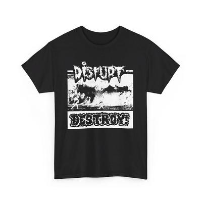 Disrupt Tee-Shirt, Destroy, Crust Hardcore UNISEX SHIRT