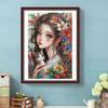 DIY 5D Beautiful Girl Animals Cat Cartoon 2024 New Hand Diamond Painting Embroidery Baby Cross Stitch Mosaic Home Decor Gift