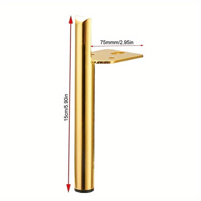 4pcs Furniture Legs Coffee Table Feet Metal Furniture Leg for Sofa Cabinet Side Mounted Style Furniture DIY Replacement Feet