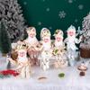 New Christmas Elves Home Christmas Tree Ornaments Long Nose Cooker Elf Wall Hanging Decoration Christmas Elf Plush Dolls