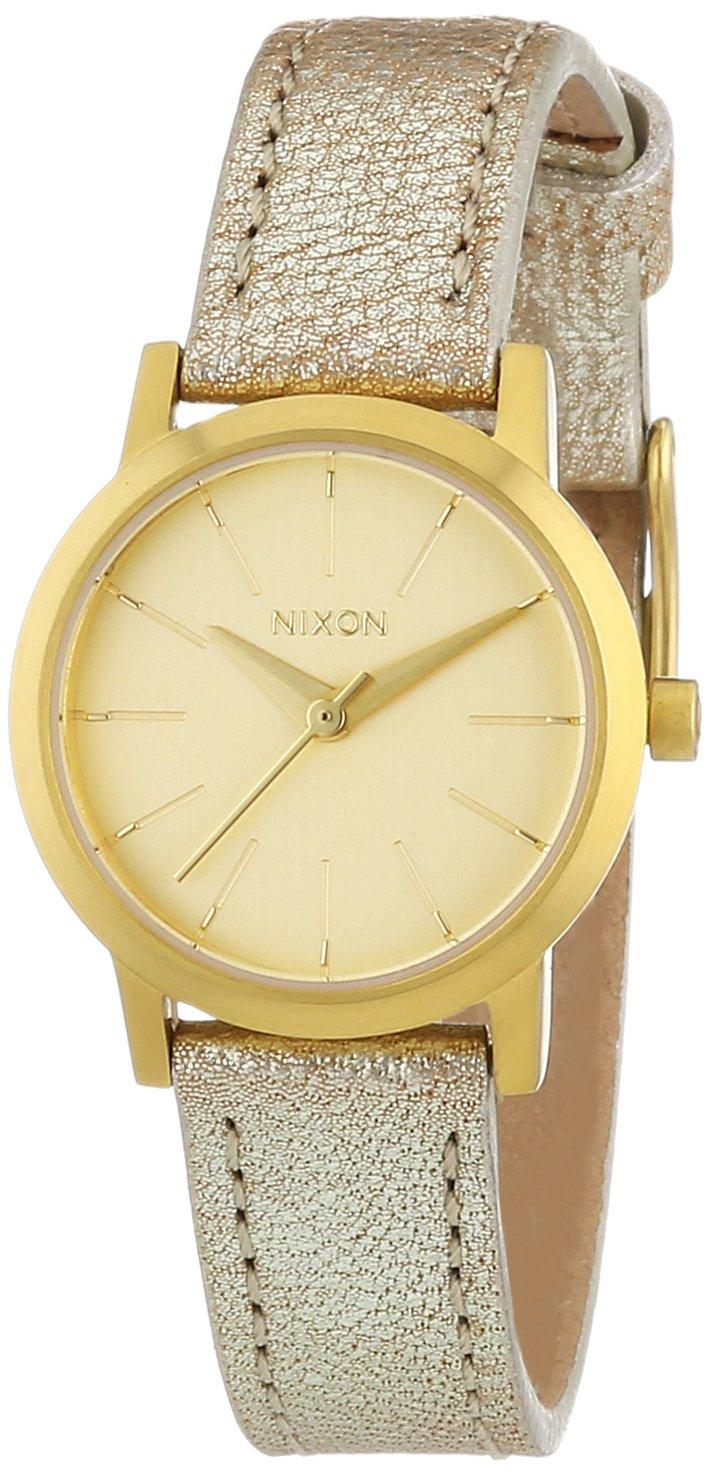 

Nixon a398 – 1877 Ladies Kenzi Leather Gold Shimmer Watch