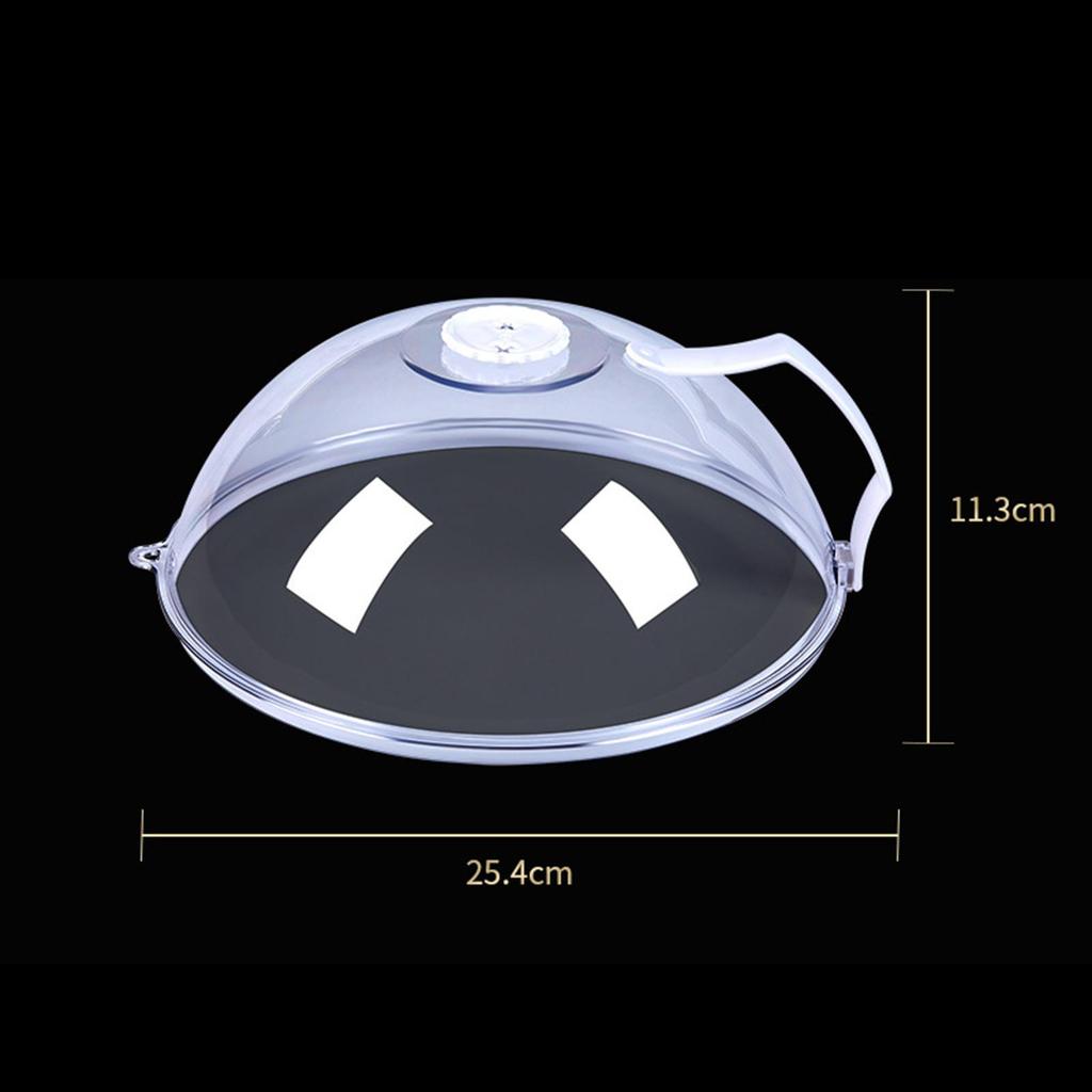 Adjustable Steam Vent Microwave Cover for Food - Keep Your Meals Fresh and Clean