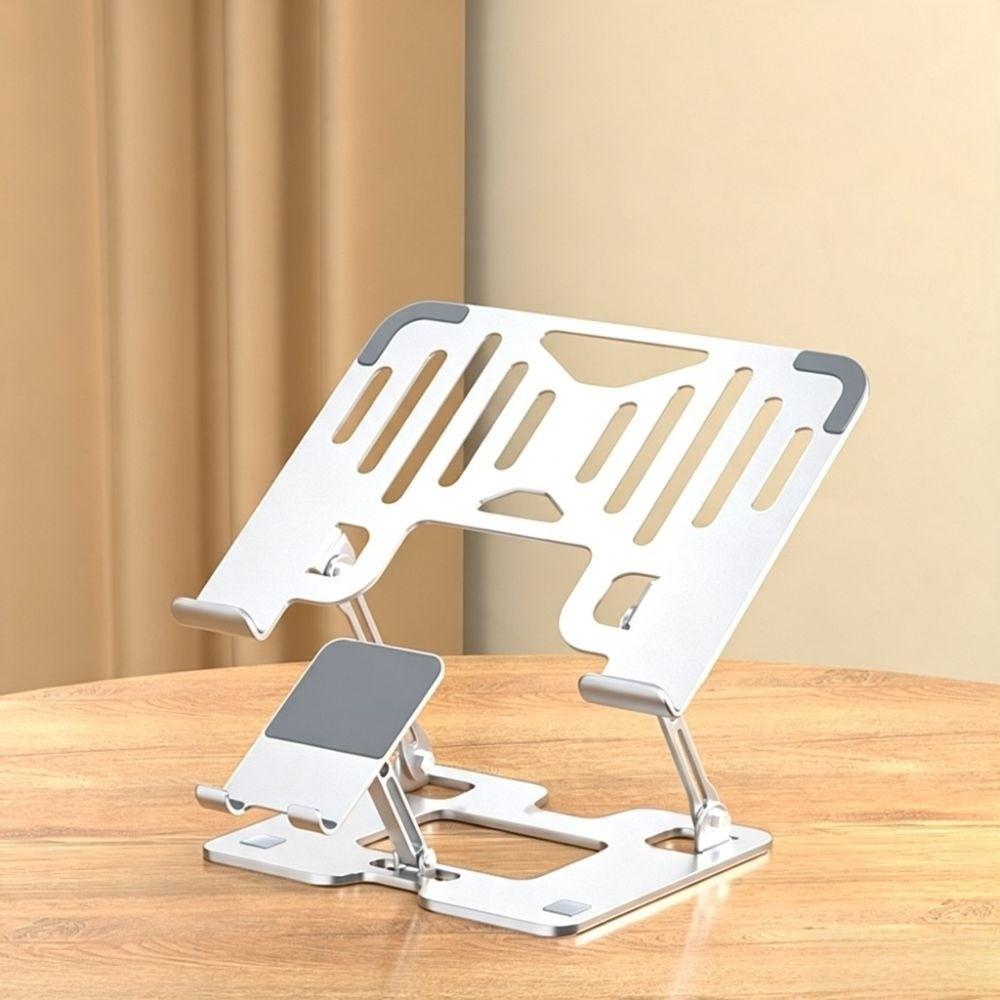 Carbon Steel Laptop Cooling Stand Ergonomic Notebook Rack Laptop Stand Phone Holder  Streaming