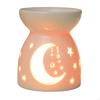 62KD Ceramics Aromas Diffuser Hollowed Out Tealight Holder for Home Decors