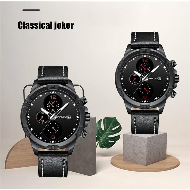 CRRJU-2142 Men's Six-pin Sports Watch Men's Watch Large Strap Watch Men