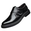 Leather shoes men's 2025 new spring and autumn leather breathable business casual shoes soft-soled leather shoes