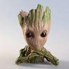 Tree Man Pen Holder Large Capacity PVC Vase Desk Organizer Box Stationery Storage Container Home Office Desktop Decoration Ornament