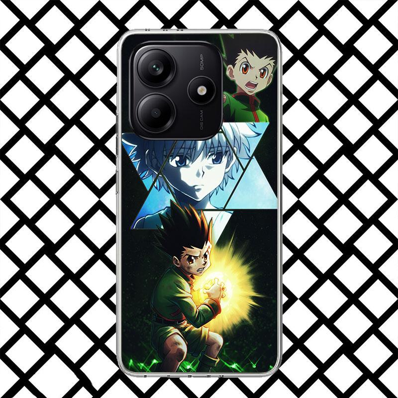 

Hunter X HXH Anime Phone Case for Xiaomi Redmi Note 15 14 14S 13 12 12S 11 Pro Plus 11E 11T 11S 10S 5G Soft Cover Fundas Redmi N Redmi Note 11E Pro