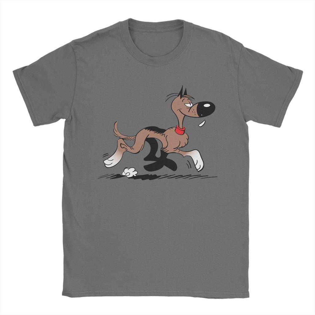 Mens Rantanplan Lucky Luke T Shirt Cartoon 100 Cotton Clothes Fashion Short Sleeve Round Neck Tee Shirt Plus Size TShirts