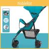 Chic Baby Stroller Easy Folding Steel Frame Lightweight Design Comfortable For Toddlers