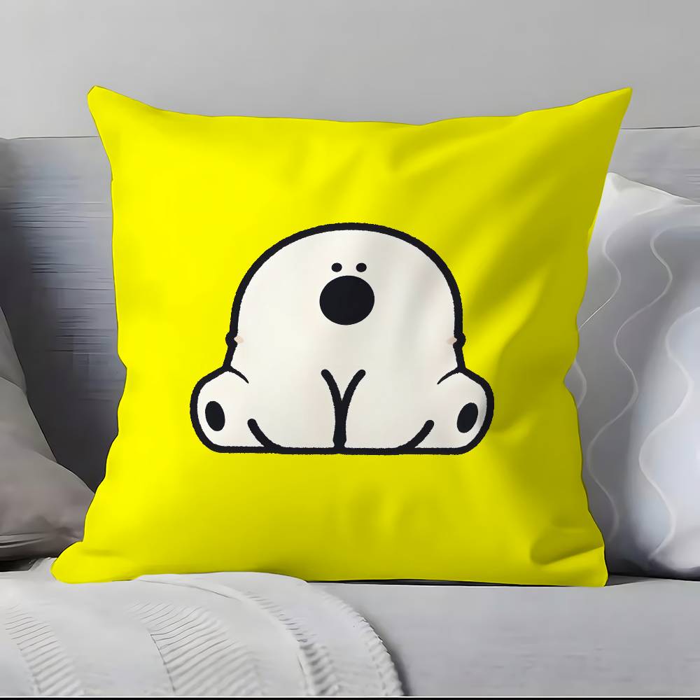 Cute Ip Portrait Anime Pillow Case Pillowcase Soft Skin Friendly & Comfortable With A Hidden Zipper