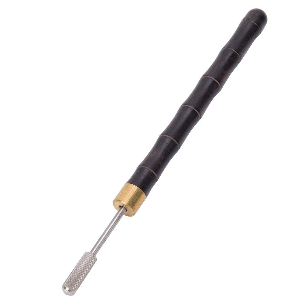 

Sandalwood Handle Edge Dye Pen Applicator DIY Leather Craft Edge Treatment ToolsBlack