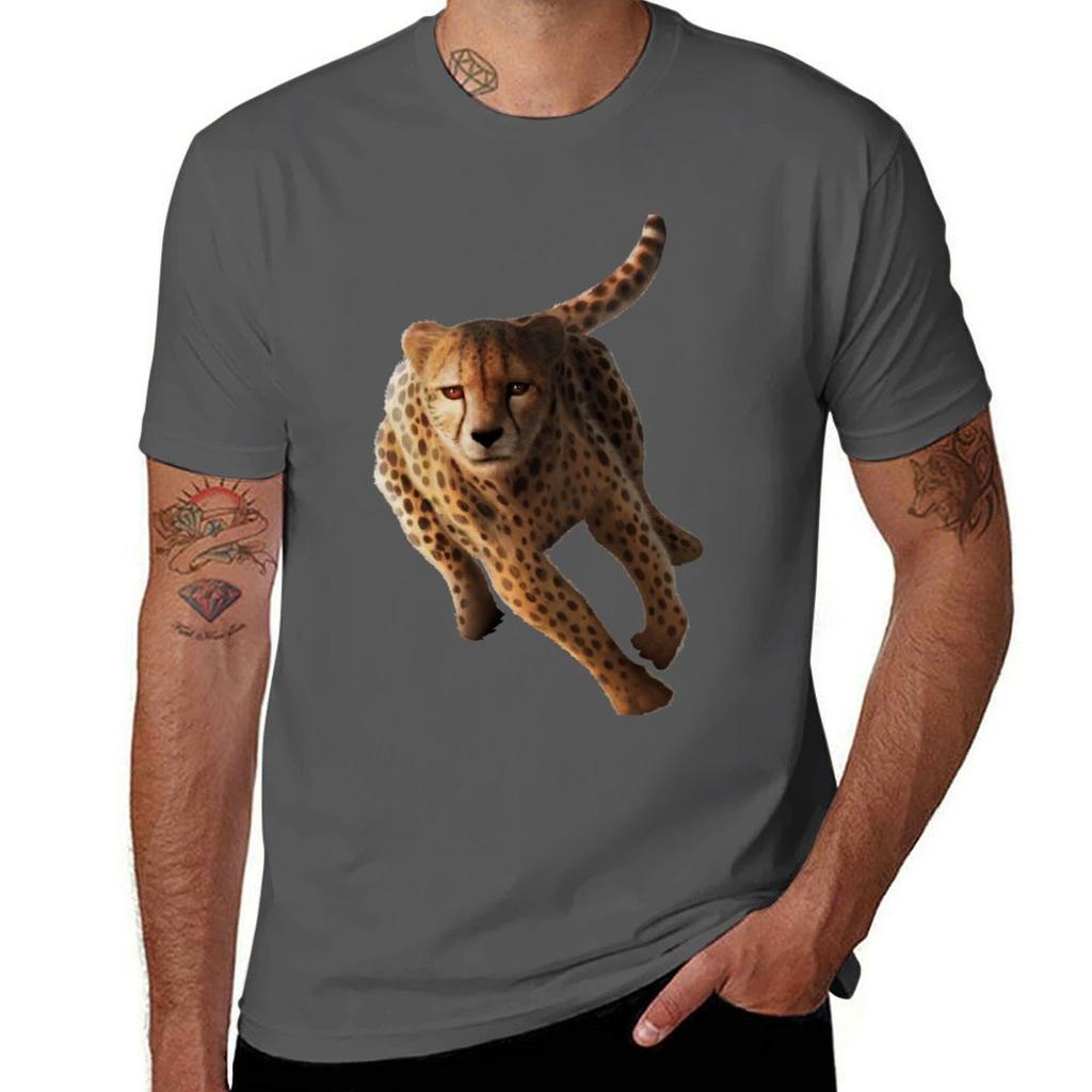 Cheetah T-Shirt Man T Shirts Cotton Man T Shirt Cotton High Quality Man T Shirt Designer T-Shirt