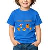 100% Cotton Kid-e-cats Children's T-Shirt Cartoon Print Kids Tees Cute Casual Tops Soft O-Neck Toddler Short Sleeve Summer Wear