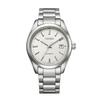 Watch Men's Citizen Collection NB1050-59A Mechanical Silver White See-Through Back Automatic Luxury Business Simple Analog 3-Hand