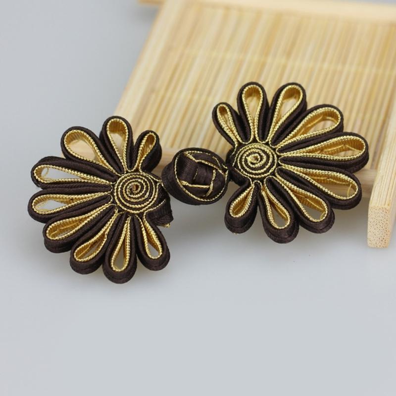 Zapięcia żabkowe do cheongsama, zapięcia do szycia do swetra, płaszcza, cheongsama, tradycyjne ręcznie robione akcesoria