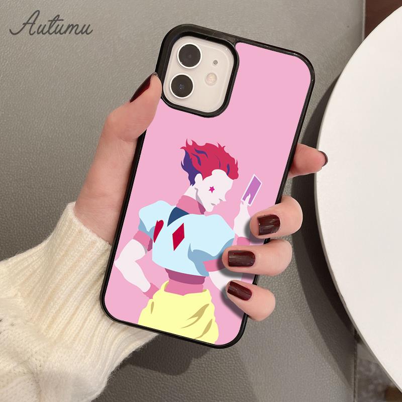 Hunter X HUNTER Hisoka Hrací karta Pouzdro na telefon pro iPhone 11 12 13 14 Pro Max mini XR XS SE 2020 6 7 8 Plus Galaxy S21 S22 Kryt