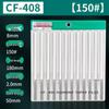 Diamond Flat-Tapered File Set CF-400: Alloy Metal Mold Grinding & Shaping Tool