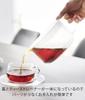 Yamazaki Tower W X D X H Dishwasher and Microwave Easy To Lid and Strainer Product Number 1672 Teapot, White, 13.2cm 17.6cm 7.9cm (including Handle),