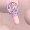 2pcs Mini Handheld Fan Jost Cartoon Fruit Flower Design
