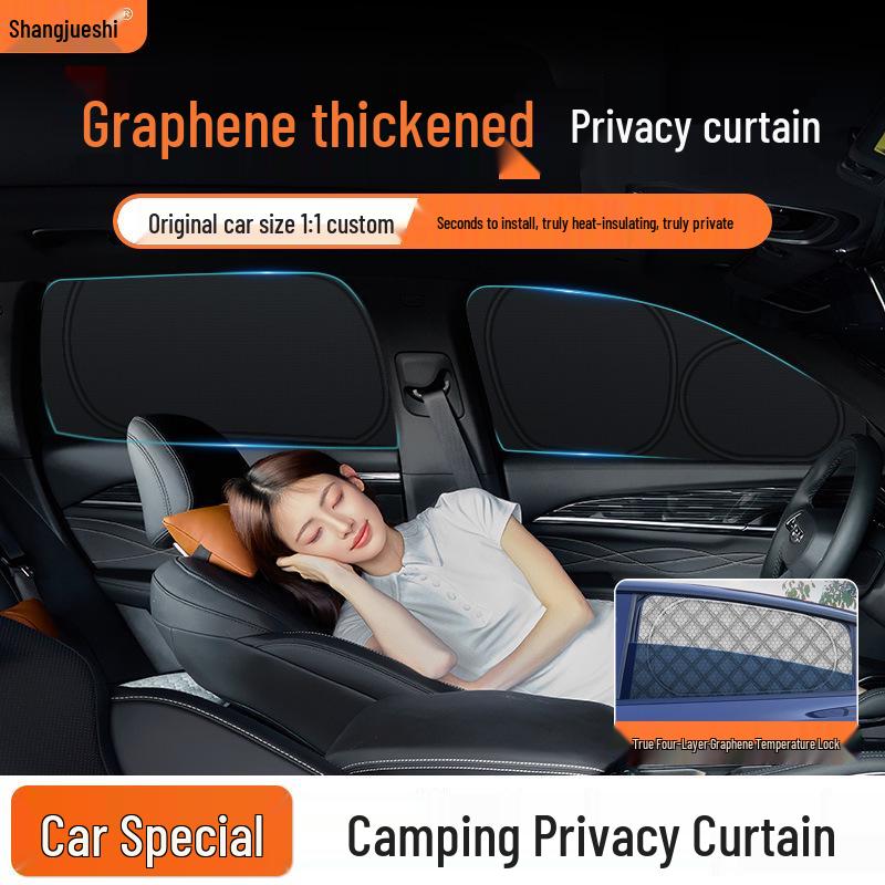 Graphene Cooling Sunshade: UV Protection for BYD Leopard 3, 5, 7 & 8 Cars