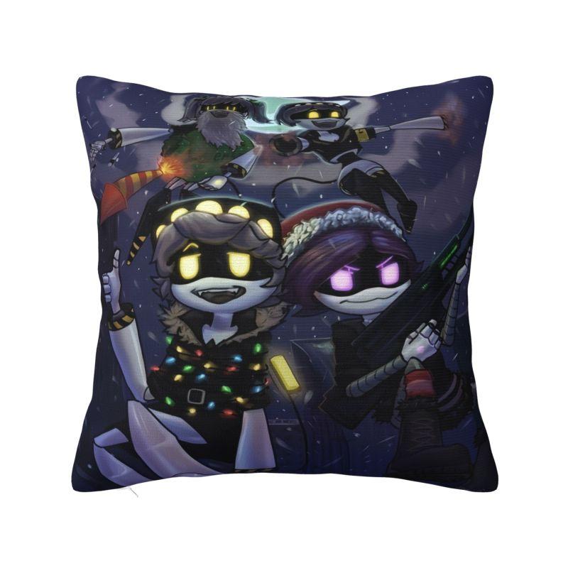 Custom Murder Drones Anime Luxury Pillow Cover Bedroom Decoration Games Movies Cushions for Sofa