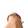 Horse has money999Pure Silver Zodiac Horse Red Rope Bracelet, Handmade for Men and Women, for Good Luck and Wealth