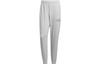 Knitted Sweatpants Men's Solid Light Gray Moderate Cuffed Pants IP3927