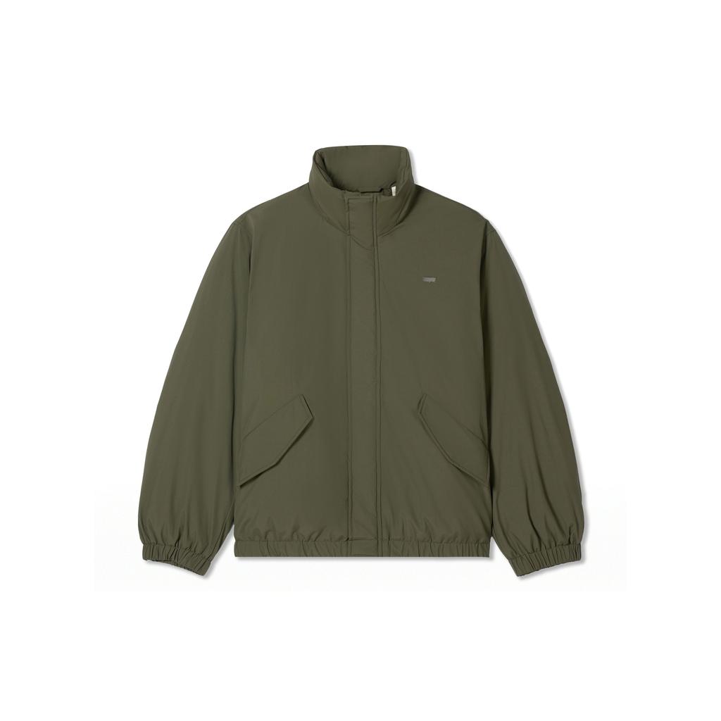 Levis Moda Wszechstronna Modna Odporna na Zimno Ciepła Codzienna Wygodna Styl Gentlemana Jednolity Kolor Kurtka Puchowa Unisex Odzież Wierzchnia 002HP-0006