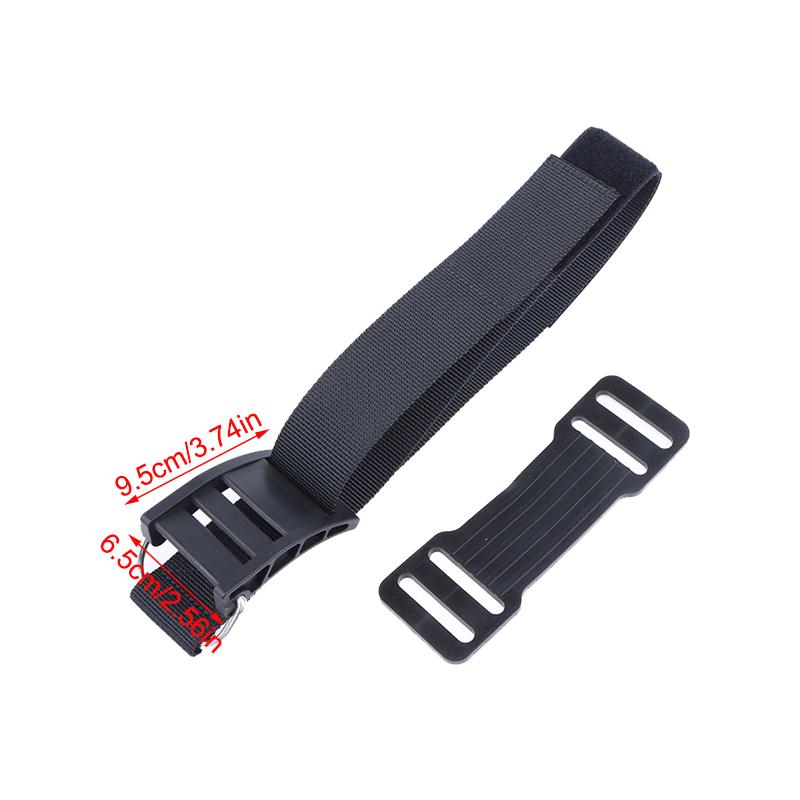 Scubas Diving Bcd Tank Band Adjustable Dive Tank Strap With Cam Buckles And Non-Slip Pads Diving Cylinder Holder For Cave Diving