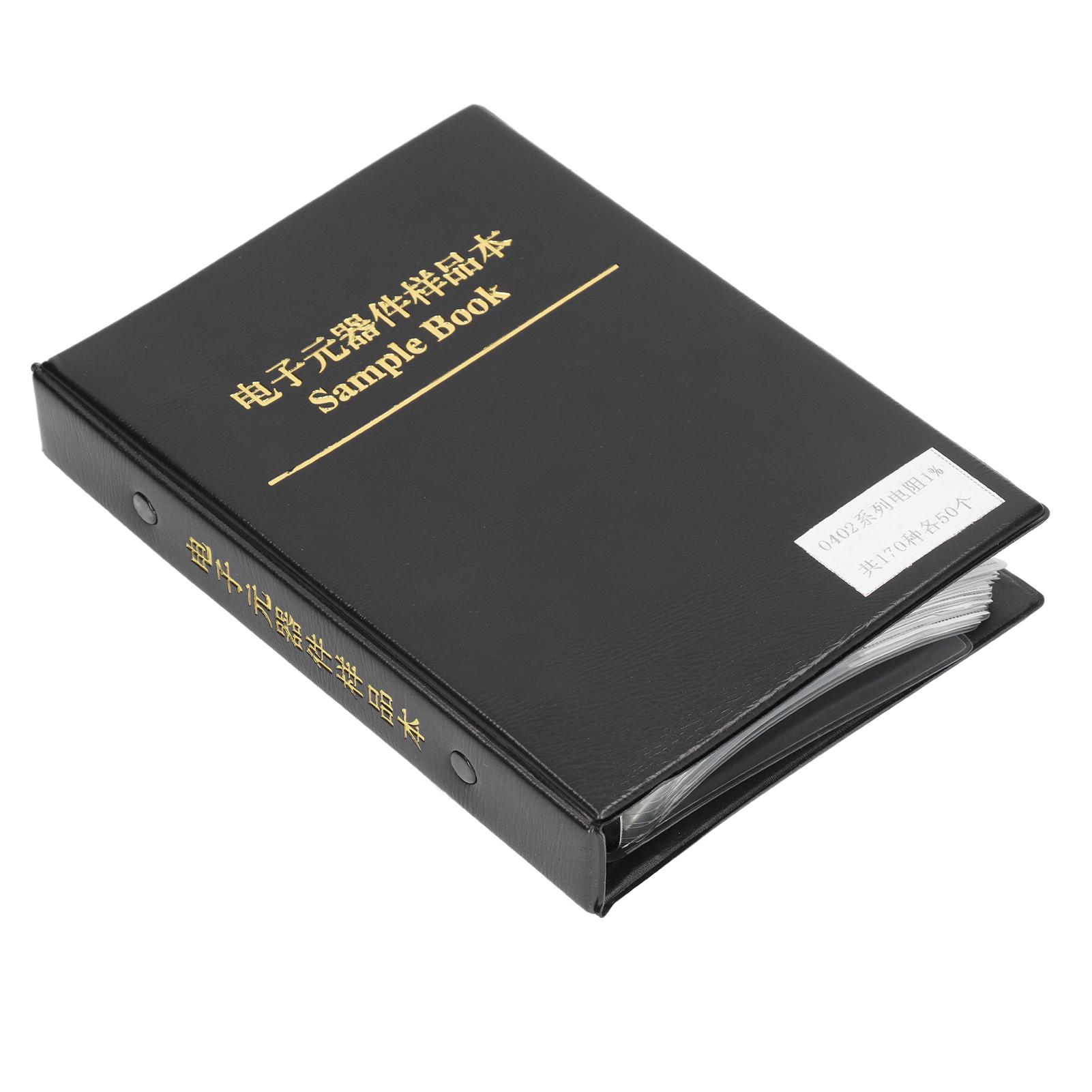 

8500PCS SMD резистор Combo Образец Книга 170 Типов Высокоточные Чип Резисторы 0402 для Лаборатории